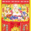 Bìa ép kim Phật Di Lặc