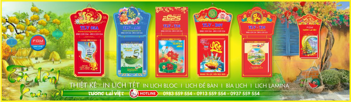 In Lịch Bloc Khổ Cực Đại 25x35