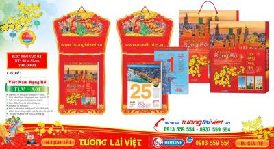 In Lịch Tết Mẫu TLV giá rẻ