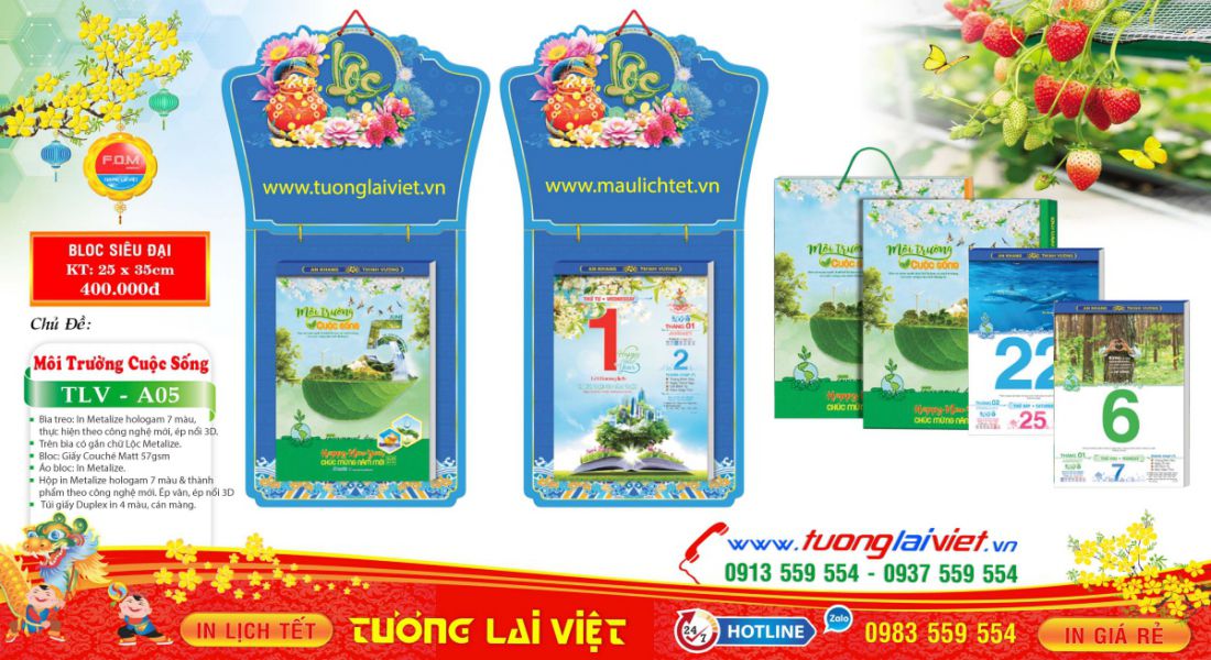 Xu Hướng In Lịch Tết 2026